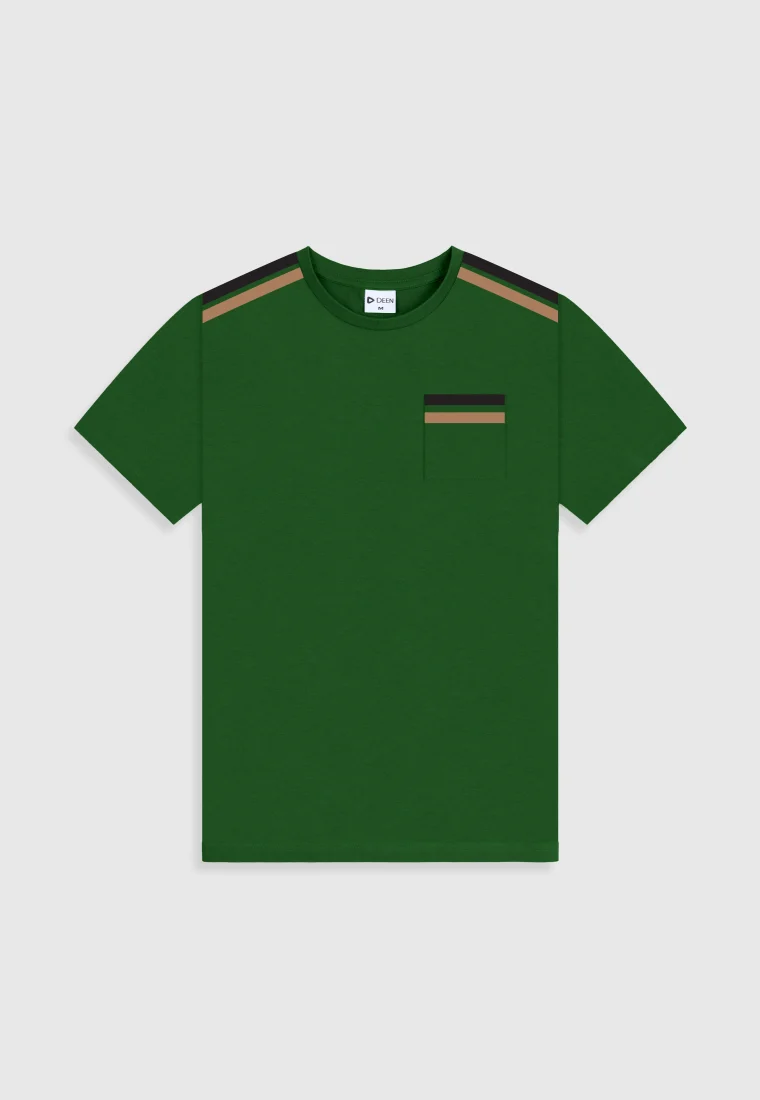 Cotton Green T-shirt with Print (Copy)