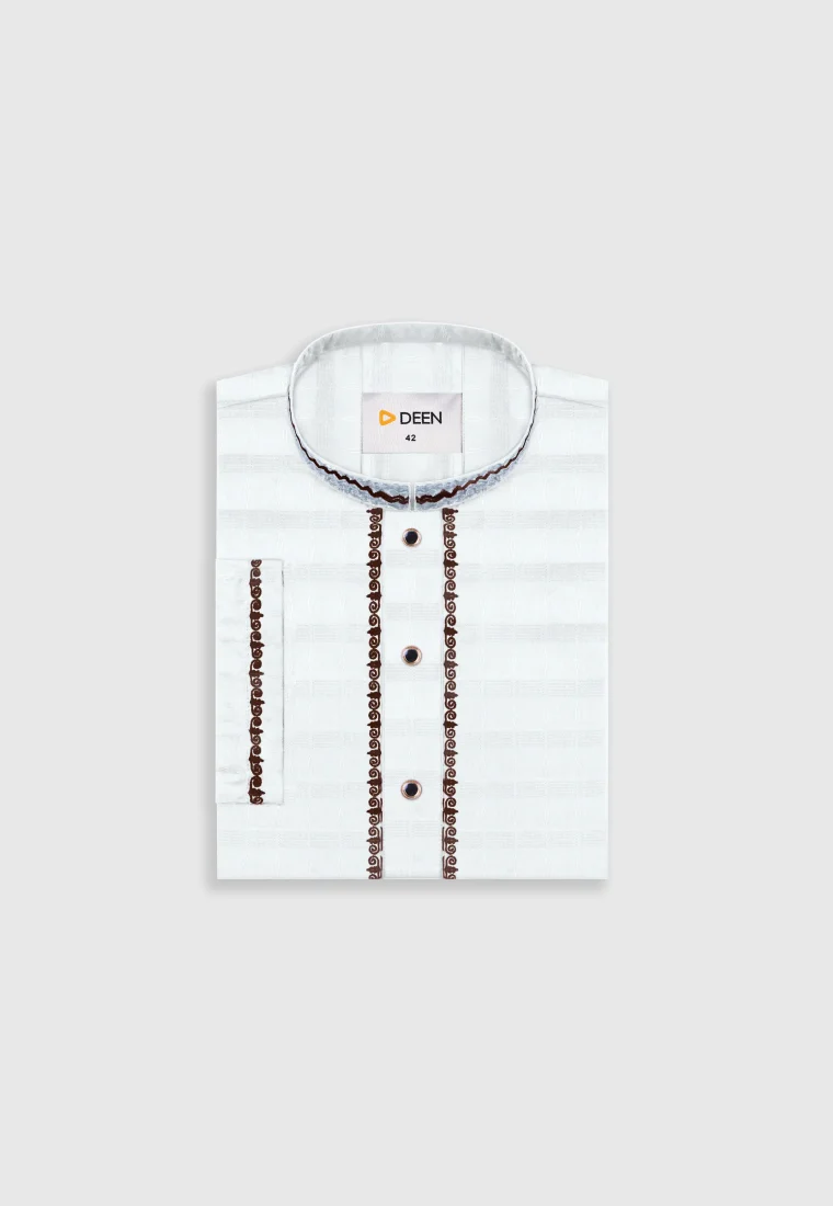 Embroidered Cotton Panjabi