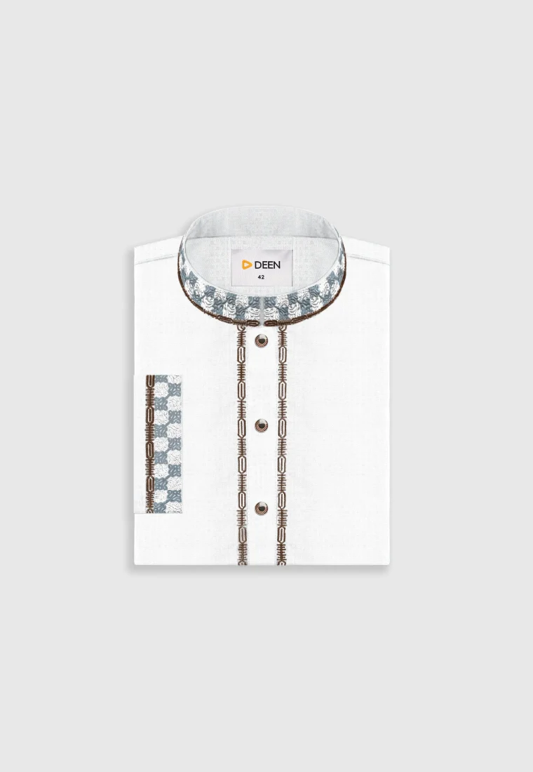 Embroidered Cotton Panjabi