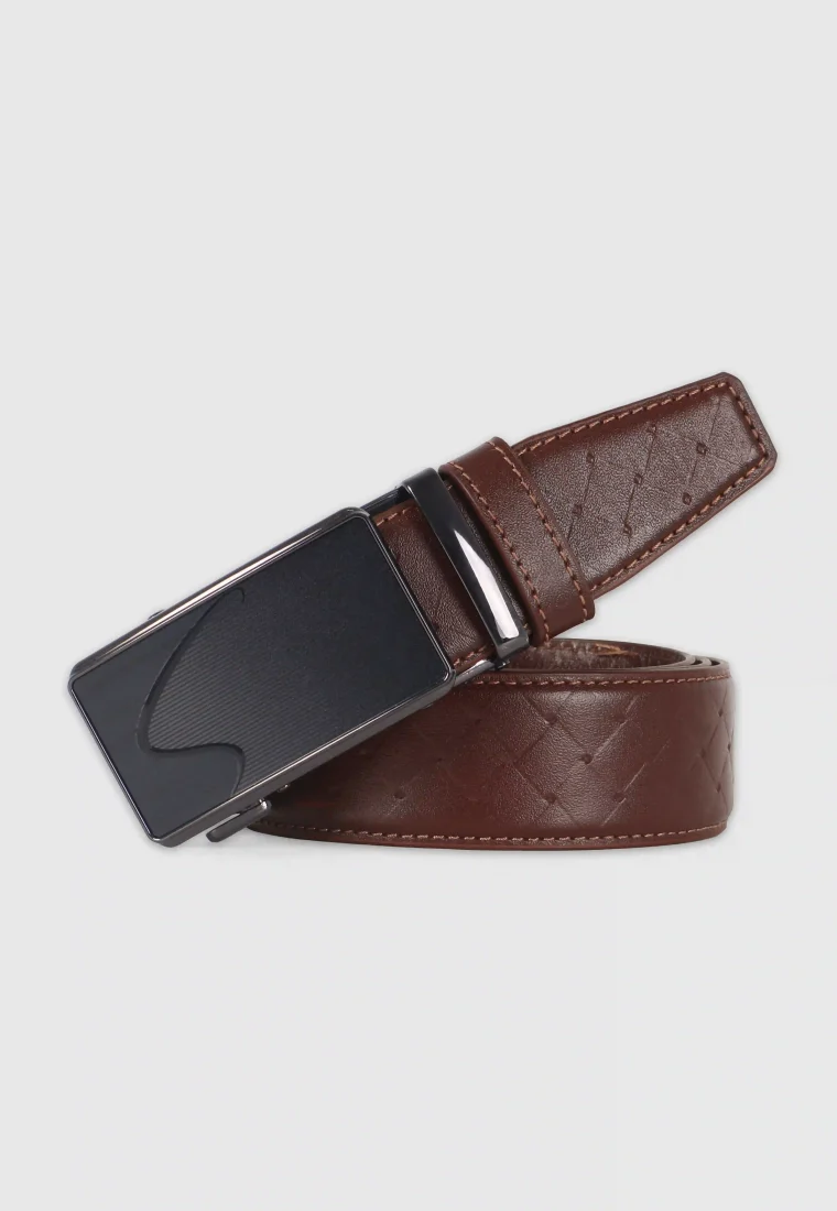 Chocolate Leather Gear Belt