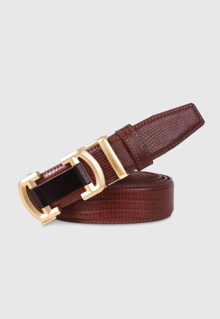 Chocolate Leather Gear Belt