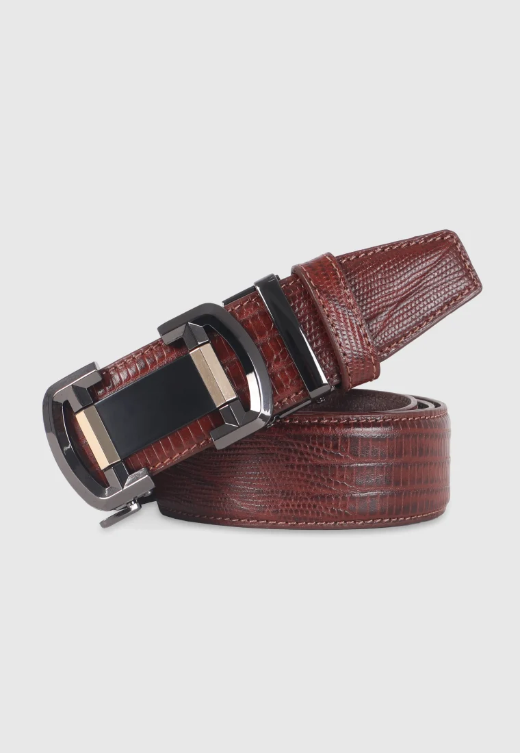 Chocolate Leather Gear Belt