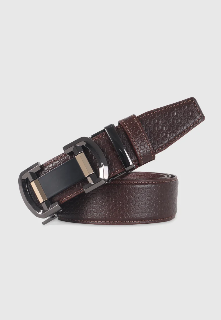 Chocolate Leather Gear Belt