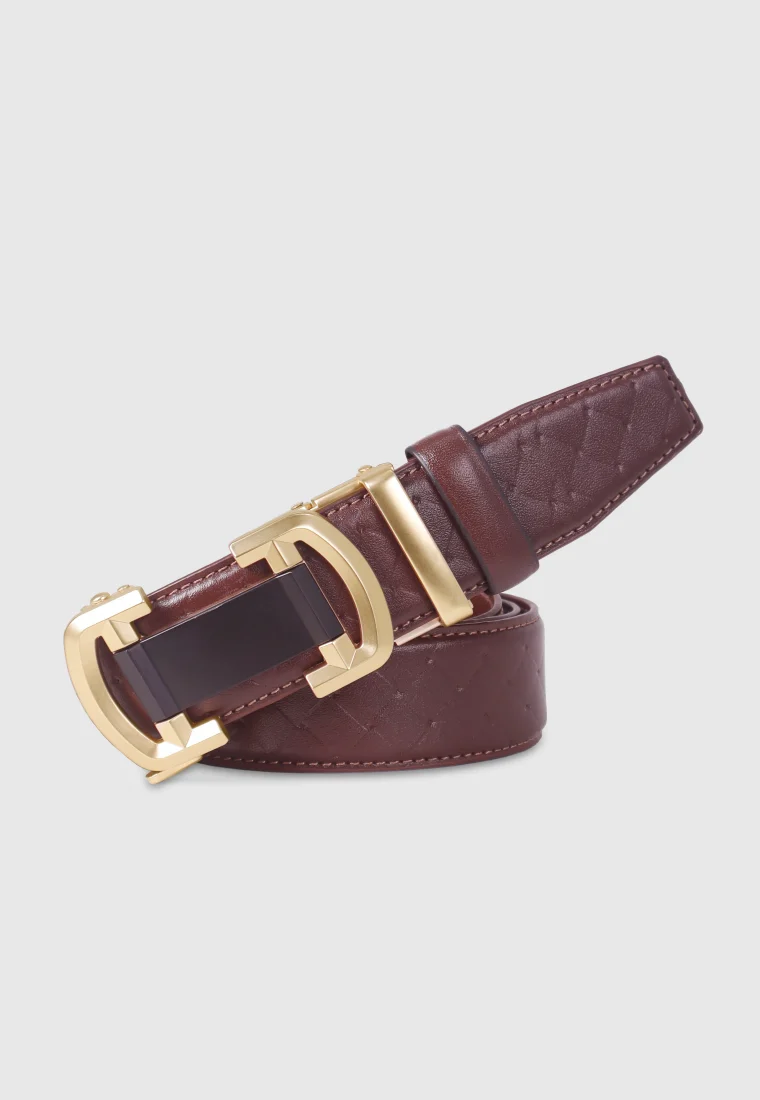 Chocolate Leather Gear Belt