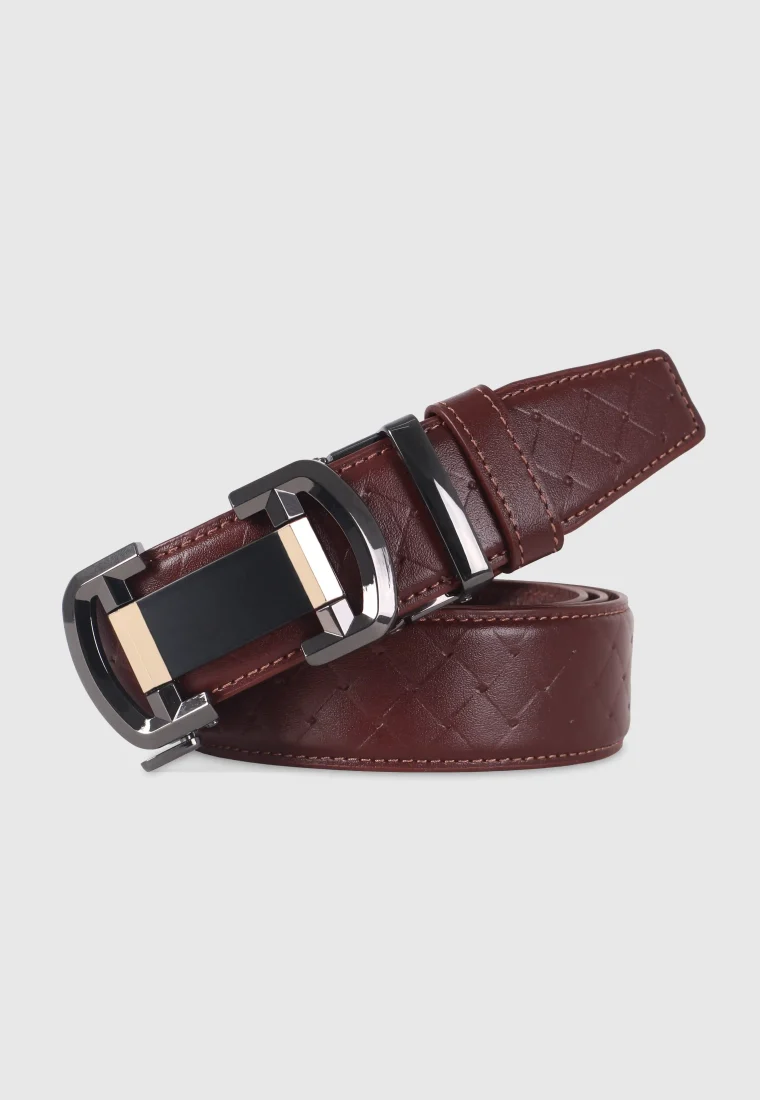 Chocolate Leather Gear Belt