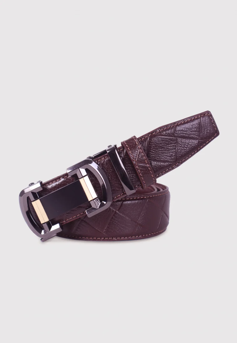 Chocolate Leather Gear Belt