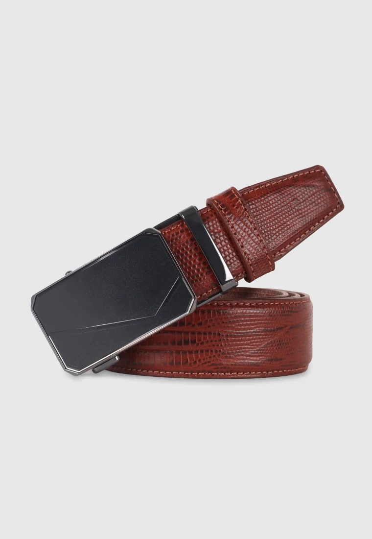 Chocolate Leather Gear Belt